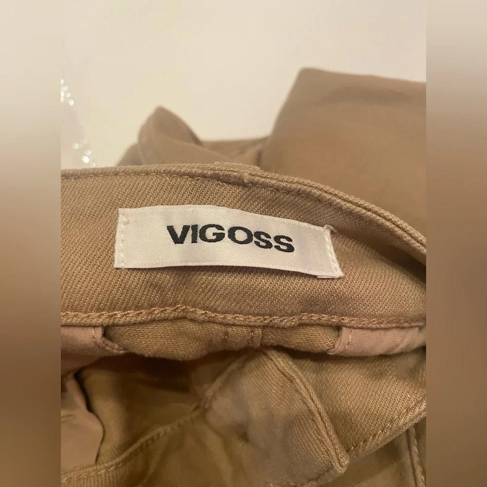 Vigoss Woman’s Military Cargo Jogger Pants Tan Size 10 / 30‎